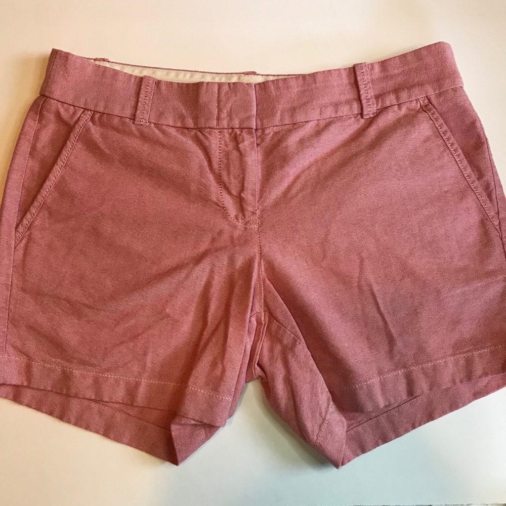 J Crew Factory | Broken-In Chino Short | Pink